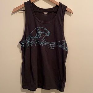 OLD NAVY WAVES TANK TOP SZ S